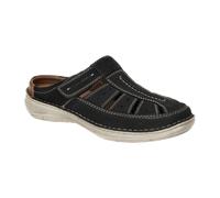 Josef Seibel Herren Kletthalbschuhe New Anvers 76,Weite K (Extra weit),Wechselfußbett,Sportschuhe,Klettverschluss,dunkelblau,44 EU