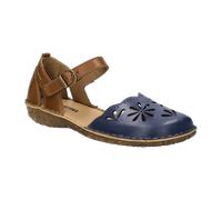 Josef Seibel Riemchensandale Rosalie 04 Leder Damen Blau/Braun Gr. 40