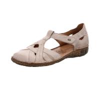 Josef Seibel Damen Sandaletten Rosalie 29, Frauen Sandalen,Weite G (Normal),Sommerschuhe,Freizeitschuhe,offene Schuhe,Creme,41 EU
