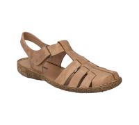 Josef Seibel Damen Riemchensandalen Rosalie 48,Weite G (Normal),offene Schuhe,Strandschuhe,Sandaletten,Sommersandalen,Braun (Cognac),40 EU
