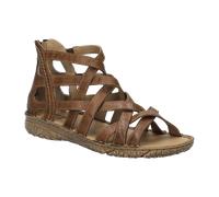Josef Seibel Damen Sandaletten Ivy 06, Frauen Sandalen,Weite G (Normal),Sommerschuhe,Freizeitschuhe,offene Schuhe,Castagne,44 EU