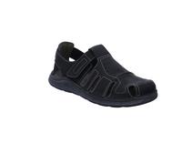 Josef Seibel Herren Kletthalbschuhe Maverick 01,Weite G (Normal),Sneaker,Freizeitschuhe,Klettverschluss,maennlich,Men's,Men,schwarz,42 EU / 8 UK