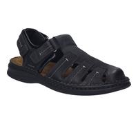 Josef Seibel Herren Sandaletten Max 92, Männer Sandalen,Weite G (Normal),Freizeitschuhe,offene Schuhe,Strandschuhe,schwarz,45 EU