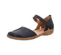 Josef Seibel Damen Klassische Sandalen Rosalie 42,Weite G (Normal),Sandaletten,klettsandalen,bequem,Sommerschuhe,schwarz,36 EU