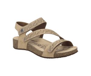 Josef Seibel Sandale Tonga 78 beige Klett-Riemchen 78578 für Damen, beige, Größe 38 EU