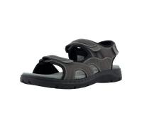 Josef Seibel Herren Klassische Sandalen Marlon 06,Weite G (Normal),Wechselfußbett,Sandaletten,klettsandalen,Asphalt-Kombi,42 EU