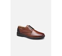 Josef Seibel Herren Sneaker Alastair 01 – Weite K, Wechselfußbett, Schnürung – Cognac, Gr. 40