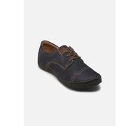 Josef Seibel Damen Businessschuhe Fergey.41,Weite G (Normal),Wechselfußbett,Schnuerung,lace-up Shoes,Low-tie,Ocean-Kombi,39 EU