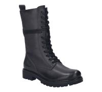 Schnürstiefel JOSEF SEIBEL "Josef Seibel Stiefel Leder", Damen, Gr. 38, asphalt, Leder, Schuhe (27797316-38) asphalt