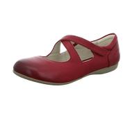 Riemchenballerina JOSEF SEIBEL "Fiona 72", Damen, Gr. 36, lila (beerenfarben), Leder, Schuhe Riemchenballerina, Spangenschuh, Halbschuh, Festtagsschuh mit Klettverschluss (95849523-36) beerenfarben