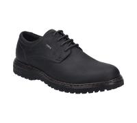 Josef Seibel Herren Bequemschuhe Erroll 50,Weite G (Normal),Wechselfußbett,wasserdicht,schnürschuhe,schnürer,flexibel,schwarz,45 EU