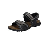 Josef Seibel Schuhfabrik GmbH Herren Canim Sandalen, Schwarz (schwarz/Grey/schwarz 689)