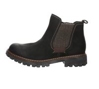 Josef Seibel Damen Stiefeletten Leder-/Textilkombination schwarz 37