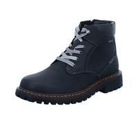 Josef Seibel Herren Stiefel Chance 39, Männer Winterstiefel,wasserfest, leger Winter-Boots schnürstiefel gefüttert warm tex,Schwarz,49 EU / 14 UK
