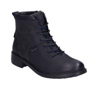 Josef Seibel Damen Schnürstiefeletten Selena 50,Weite G (Normal),Wechselfußbett,wasserdicht,halbstiefel,Kurzstiefel,Ocean,38 EU
