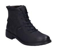 Josef Seibel Damen Schnürstiefeletten Selena 50,Weite G (Normal),Wechselfußbett,wasserdicht,halbstiefel,Kurzstiefel,Ocean,38 EU