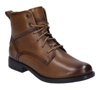 Josef Seibel Damen Schnürstiefeletten Simona 05,Weite G (Normal),Wechselfußbett,uebergangsstiefel,schnürboots,Boots,Cognac,38 EU