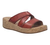 Slipper JOSEF SEIBEL "Evita 04, hibiscus", Damen, Gr. 38, braun (hibiscus), Obermaterial: 100% Rindsleder Leather cow., Schuhe Slipper (59247239-38) hibiscus