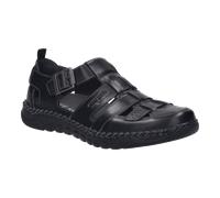 Josef Seibel Herren Low-Top Sneaker Wilson 08 Weite H Wechselfußbett Schwarz Größe 42