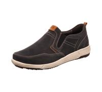 Josef Seibel Herren Slipper Enrico 04,Weite G (Normal),Wechselfußbett,Slip-ons,Mokassins,Halbschuhe,Slides,Loafer,blau-Kombi,42 EU