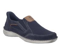 Josef Seibel Herren Slipper New Anvers.25,Weite K (Extra weit),Wechselfußbett,freitzeitschuhe,Halbschuhe,Slides,Nachtblau-Kombi,43 EU