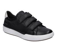Josef Seibel Damen Low-Top Sneaker Claire 12,Weite G (Normal),Wechselfußbett,Turnschuhe,Laufschuhe,Klettschuhe,schwarz-Kombi,39 EU