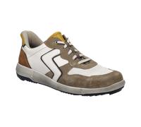 Sneaker JOSEF SEIBEL "Enrico 34, sand-multi", Herren, Gr. 45, beige (sand, multi), Obermaterial: 100% Rindsleder Leather cow., Schuhe Sneaker (61571151-45) sand, multi