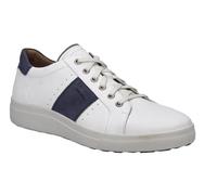 Josef Seibel Sneaker Maddox 04 (Leder) weiss/blau Herren, Größe Euro (US) 42