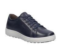 Josef Seibel Herren Low-Top Sneaker Maddox 05, Weite G, Wechselfußbett, Dunkelblau, Größe 43