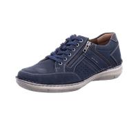 Josef Seibel Sportliche Schnürschuhe für Herren, blau, Größe 40 EU