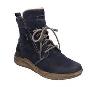Josef Seibel Damen Schnürstiefeletten Conny 53,Weite G (Normal),Wechselfußbett,wasserdicht,uebergangsstiefel,Boots,Ocean,40 EU