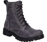 Josef Seibel Stiefelette Leder Grau/Lila Warmfutter - 40