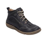 Josef Seibel Damen Schnürstiefeletten Neele 52,Weite G (Normal),Wechselfußbett,uebergangsstiefel,schnürboots,Boots,schwarz,38 EU