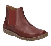 Josef Seibel Damen Chelsea Boots Neele 68,Weite G (Normal),Wechselfußbett,uebergangsstiefel,Schlupfstiefel,flach,Hibiscus,42 EU