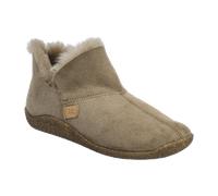 Josef Seibel Damen Hüttenschuhe Vinny.07,Weite G (Normal),Wechselfußbett,treter,finken,schlapen,Home-Slipper,patschen,beige,41 EU