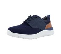 Josef Seibel Herren Sneaker Wales 03,Weite G (Normal),Wechselfußbett,straßenschuhe,Strassenschuhe,Schnuerung,dunkelblau,42 EU