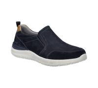 Josef Seibel Herren Low-Top Sneaker Wales 04,Weite G (Normal),Wechselfußbett,Freizeit,sportlich,Halbschuhe,dunkelblau-Kombi,40 EU