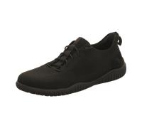 Slip-On Sneaker JOSEF SEIBEL "Wallace 05", Herren, Gr. 40, schwarz, Textil, Veloursleder, unifarben, Schuhe, Slipper, Komfortschuh mit elastischen Schnürsenkeln, G-Weite (85928512-40) schwarz