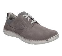 Josef Seibel Herren Low-Top Sneaker Wilson 04,Weite H (Weit),Wechselfußbett,Turnschuhe,Laufschuhe,schnürschuhe,schnürer,grau,41 EU