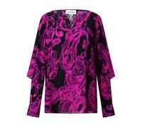 Joseph Ribkoff - Blusenshirt mit Muster - Größe 44 - pink
