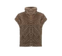 JOSEPH RIBKOFF Gilet in Felloptik camel | XXL