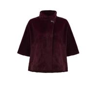 JOSEPH RIBKOFF Jacke in Felloptik dunkelrot | XL/XXL