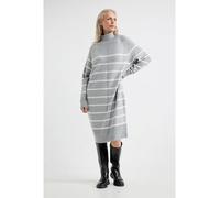 Josephine & Co Kleid "Anika" in Hellgrau - Größe L | Damen Kleider