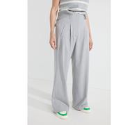 Josephine & Co Marlenehose "Desiree" in Grau - Größe 40 | Damenhosen