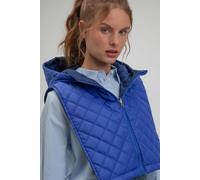 Josephine & Co Jackeneinsatz "Stormy hood" in Dunkelblau - 53% | Damen Schals Tuecher