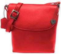 Josephine Osthoff Damen Handtasche klein leicht echt Leder crossbody Umhängetasche (109)