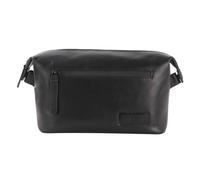 Jost Aarhus Kulturbeutel Leder 22 cm schwarz