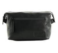 Jost Aarhus Kulturbeutel Leder 22 cm schwarz