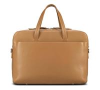 Jost Arva Aktentasche Leder 36 cm Laptopfach toffee Herren