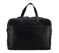 Jost Arva Aktentasche Leder 36 cm Laptopfach black Herren